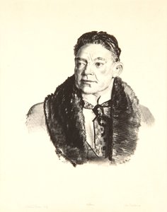 罗伯特艾特肯的肖像，1921年 作者 乔治·韦斯利·贝洛斯